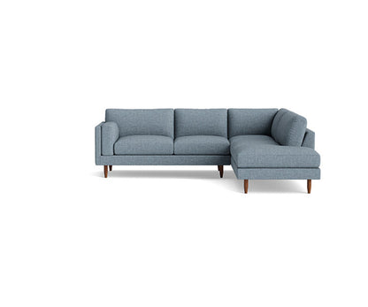 Benchmade Modern Skinny Fat Sectional With Bumper 95 X 95