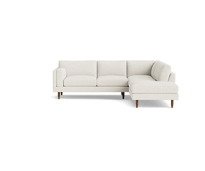 Benchmade Modern Skinny Fat Sectional With Bumper 95 X 95