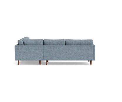 Benchmade Modern Skinny Fat Sectional With Bumper 95 X 95