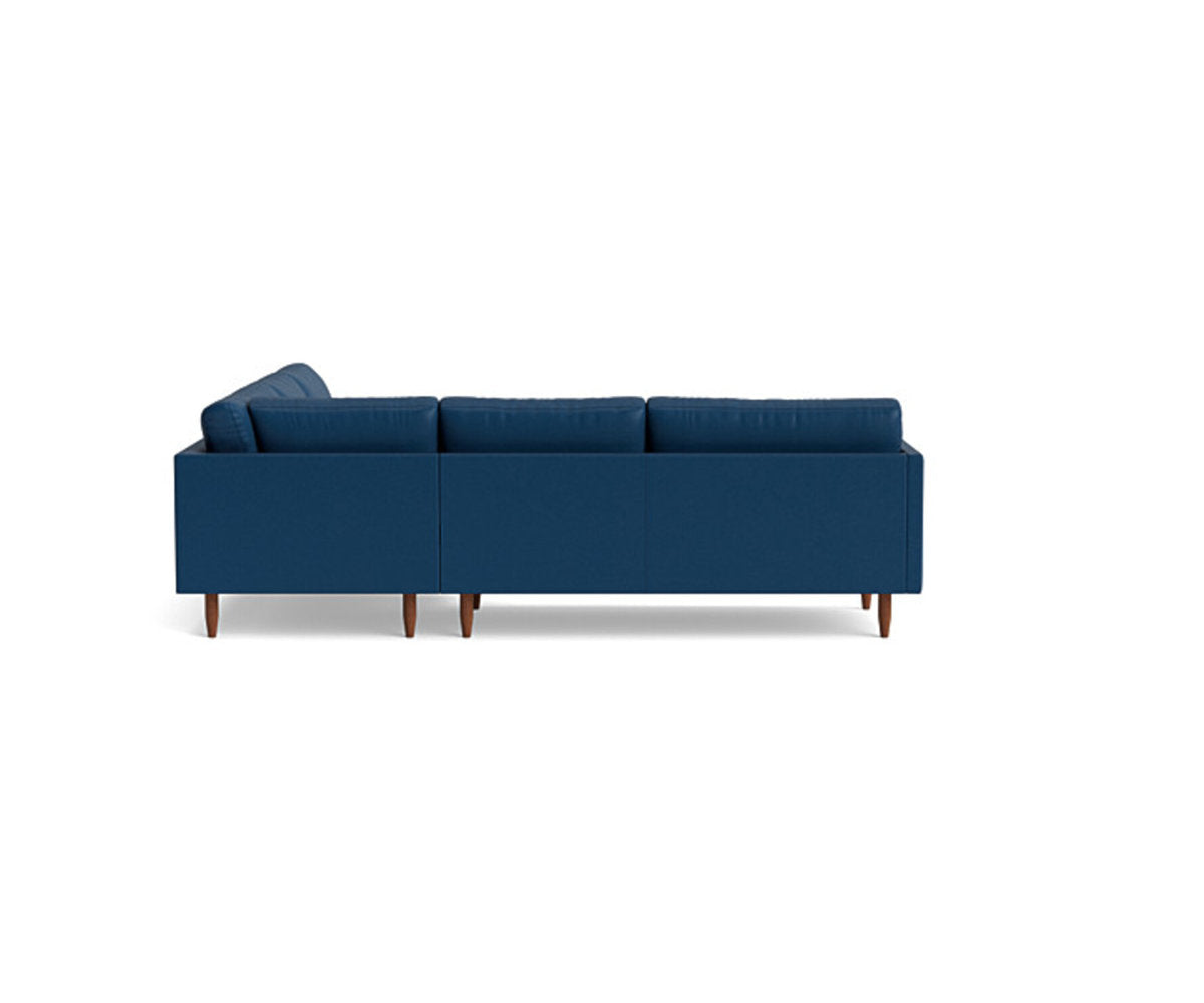 Benchmade Modern Skinny Fat Leather Corner Sectional 95 X 95