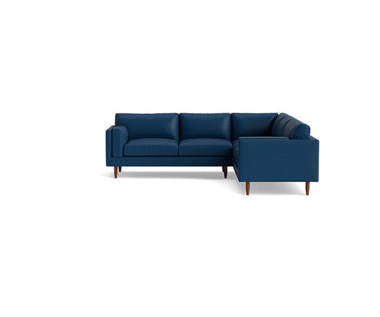 Benchmade Modern Skinny Fat Leather Corner Sectional 95 X 95