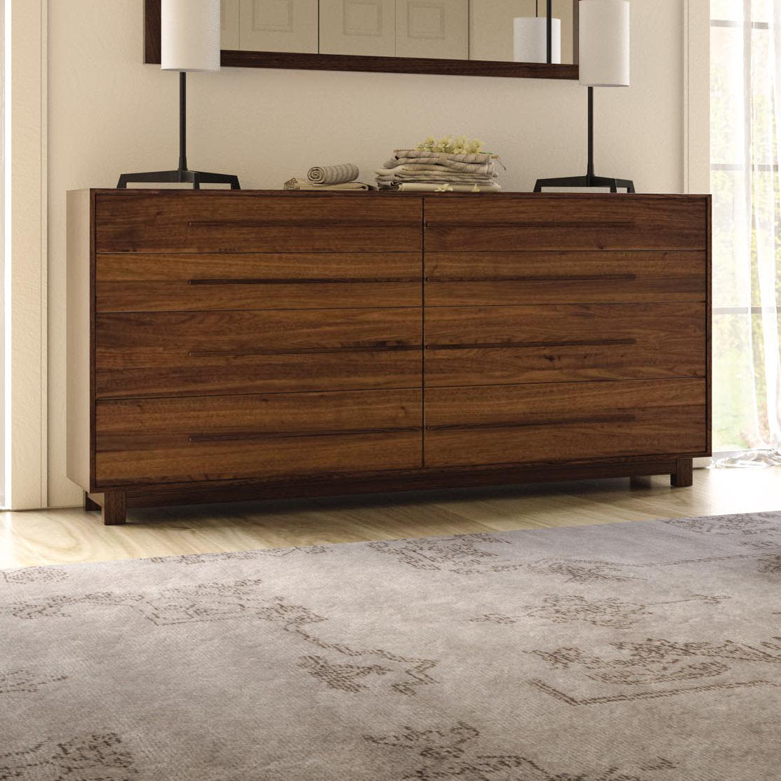Sloane 8 - Drawer Solid Wood Dresser