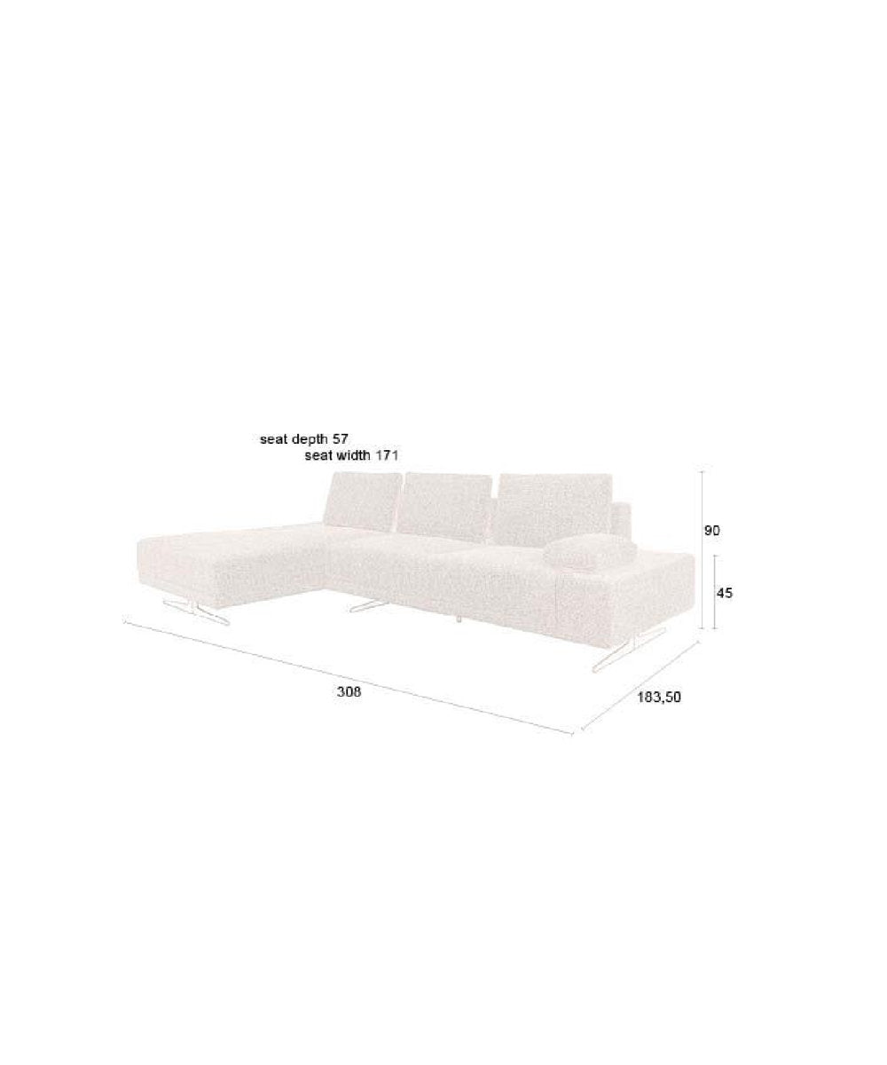 Dutchbone Shelly Sofa Left