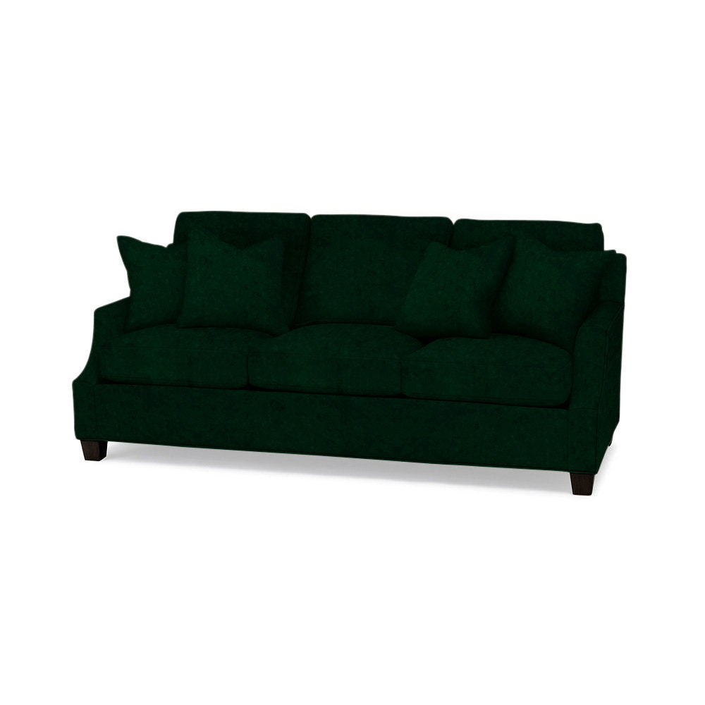 Massoud Furniture 85 Recessed Arm Sofa