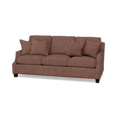 Massoud Furniture 85 Recessed Arm Sofa