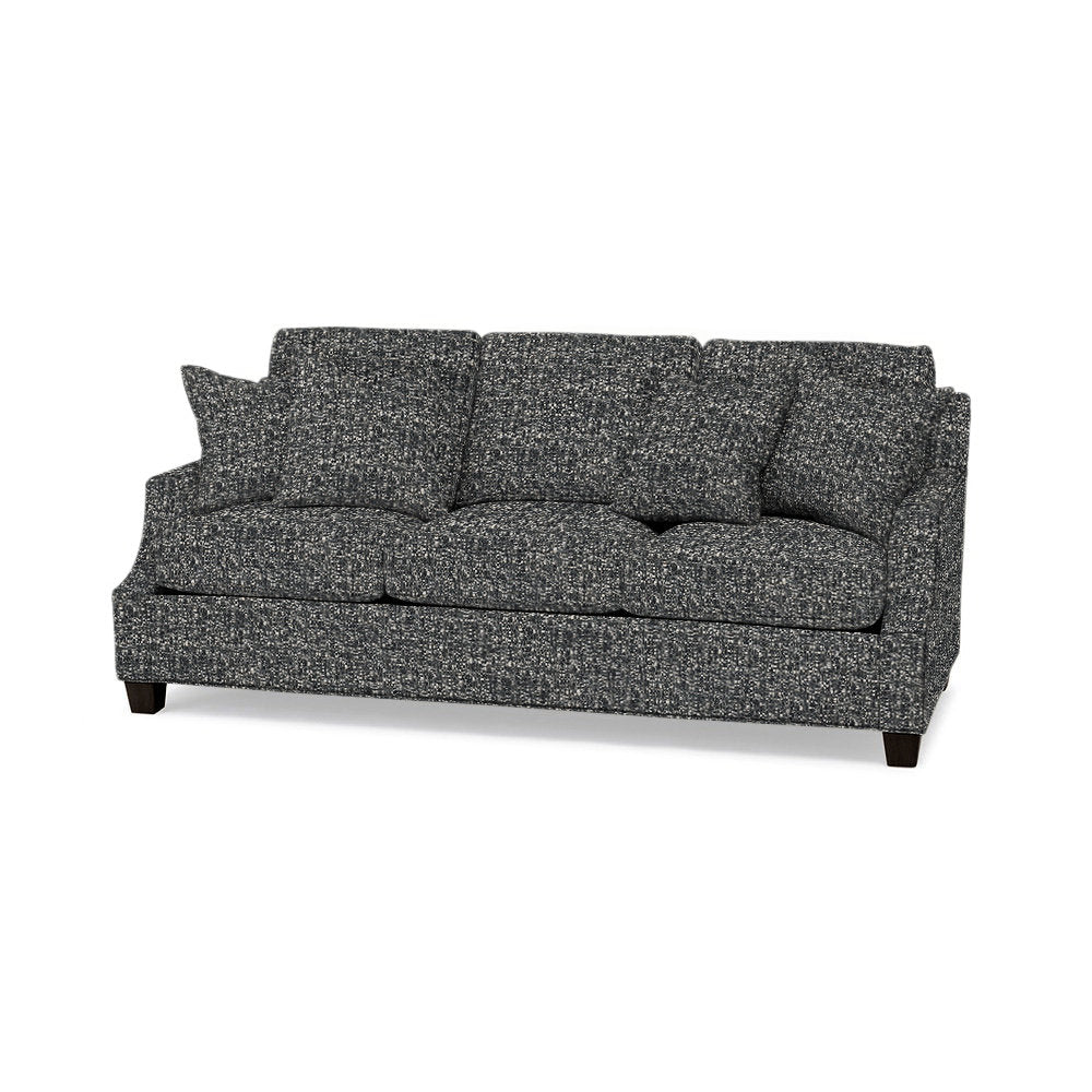 Massoud Furniture 85 Recessed Arm Sofa
