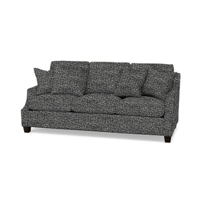 Massoud Furniture 85 Recessed Arm Sofa