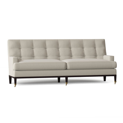Duralee 72 Recessed Arm Sofa