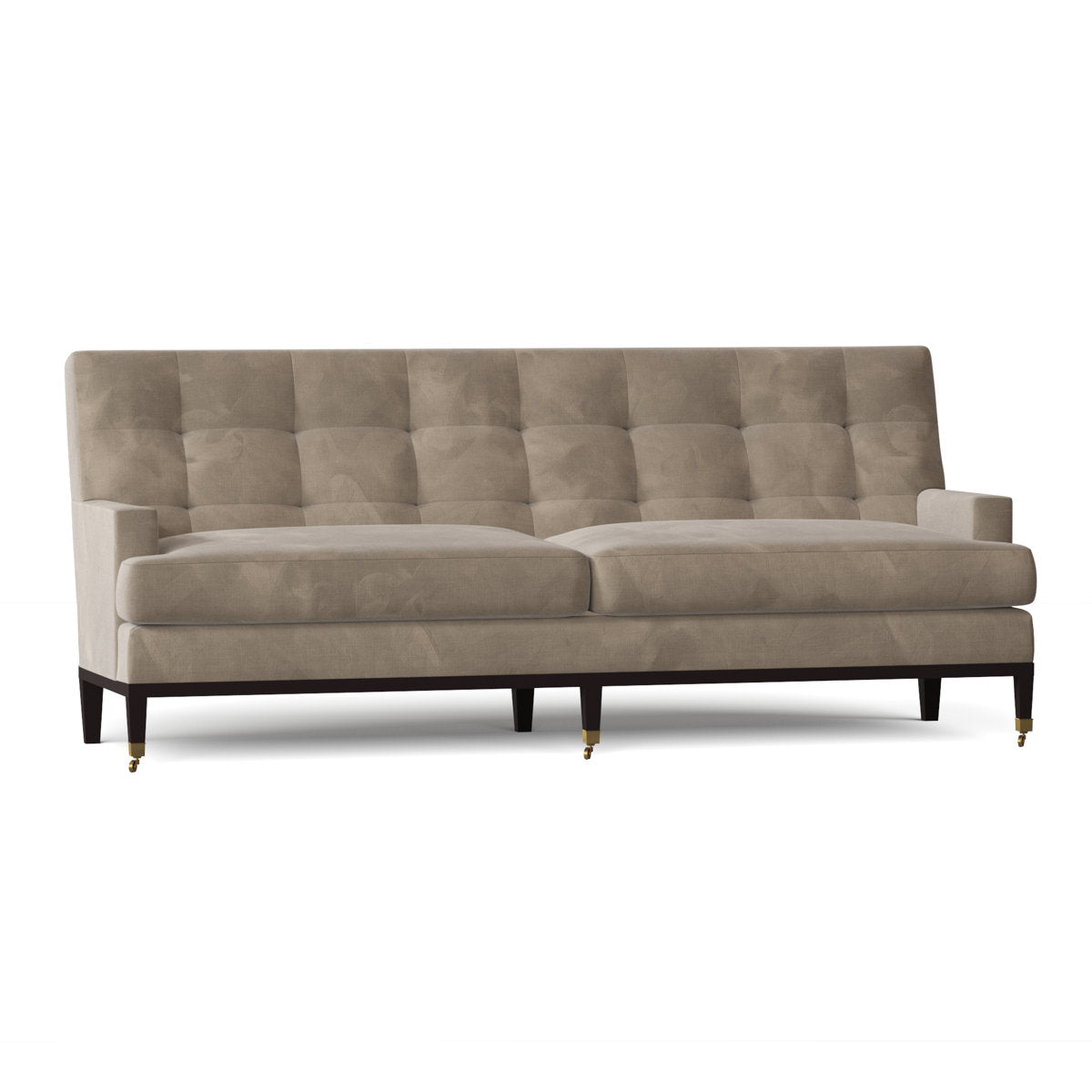 Duralee 72 Recessed Arm Sofa