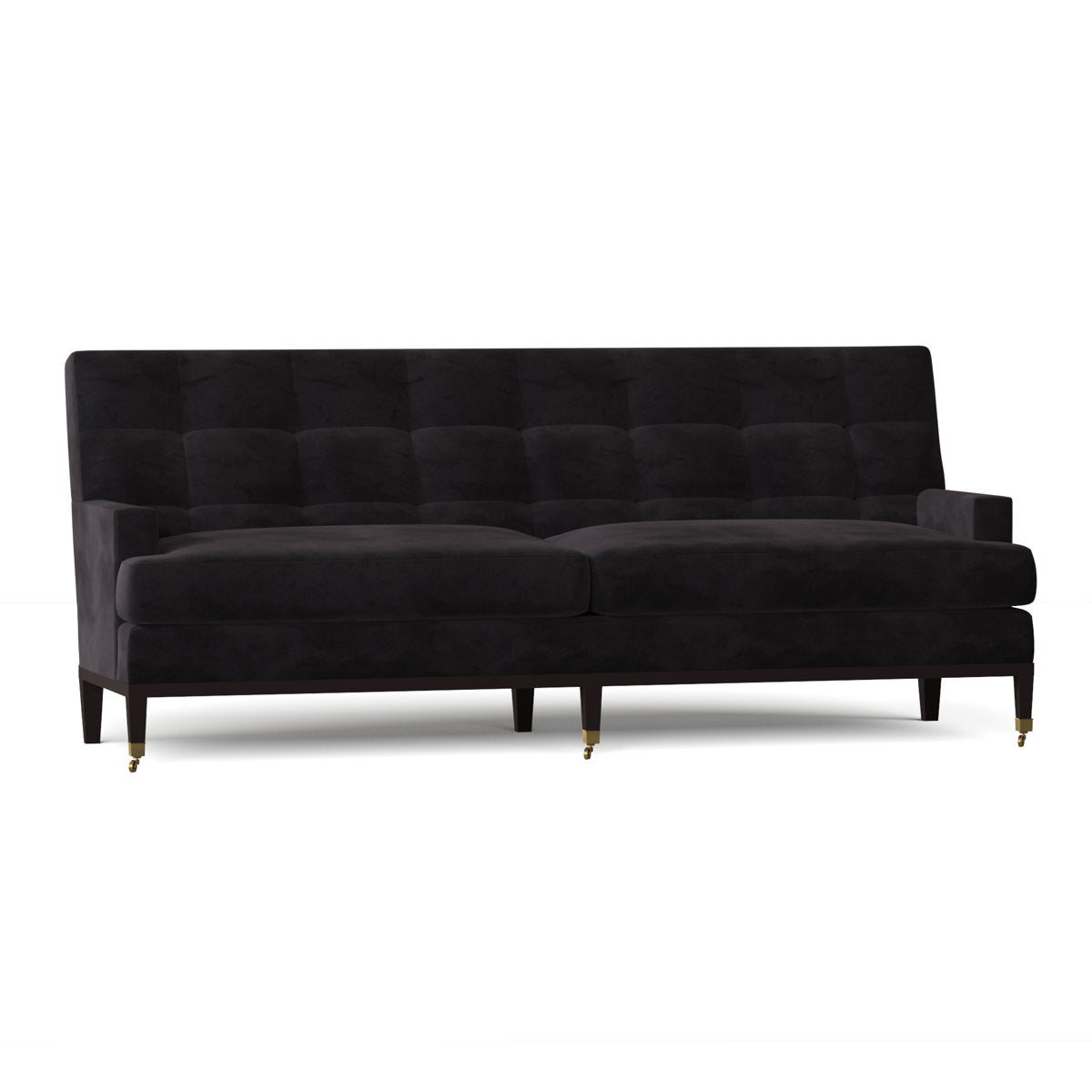 Duralee 72 Recessed Arm Sofa