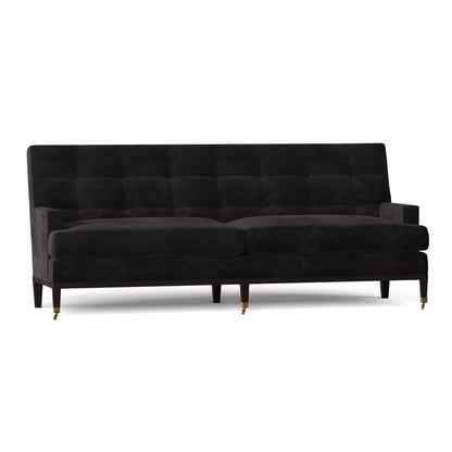 Duralee 72 Recessed Arm Sofa