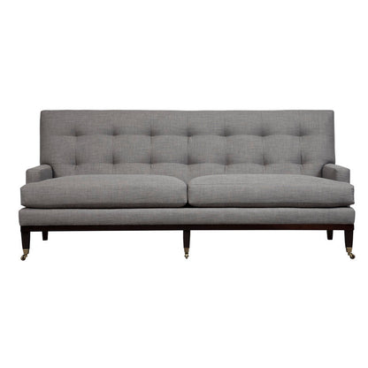 Duralee 72 Recessed Arm Sofa