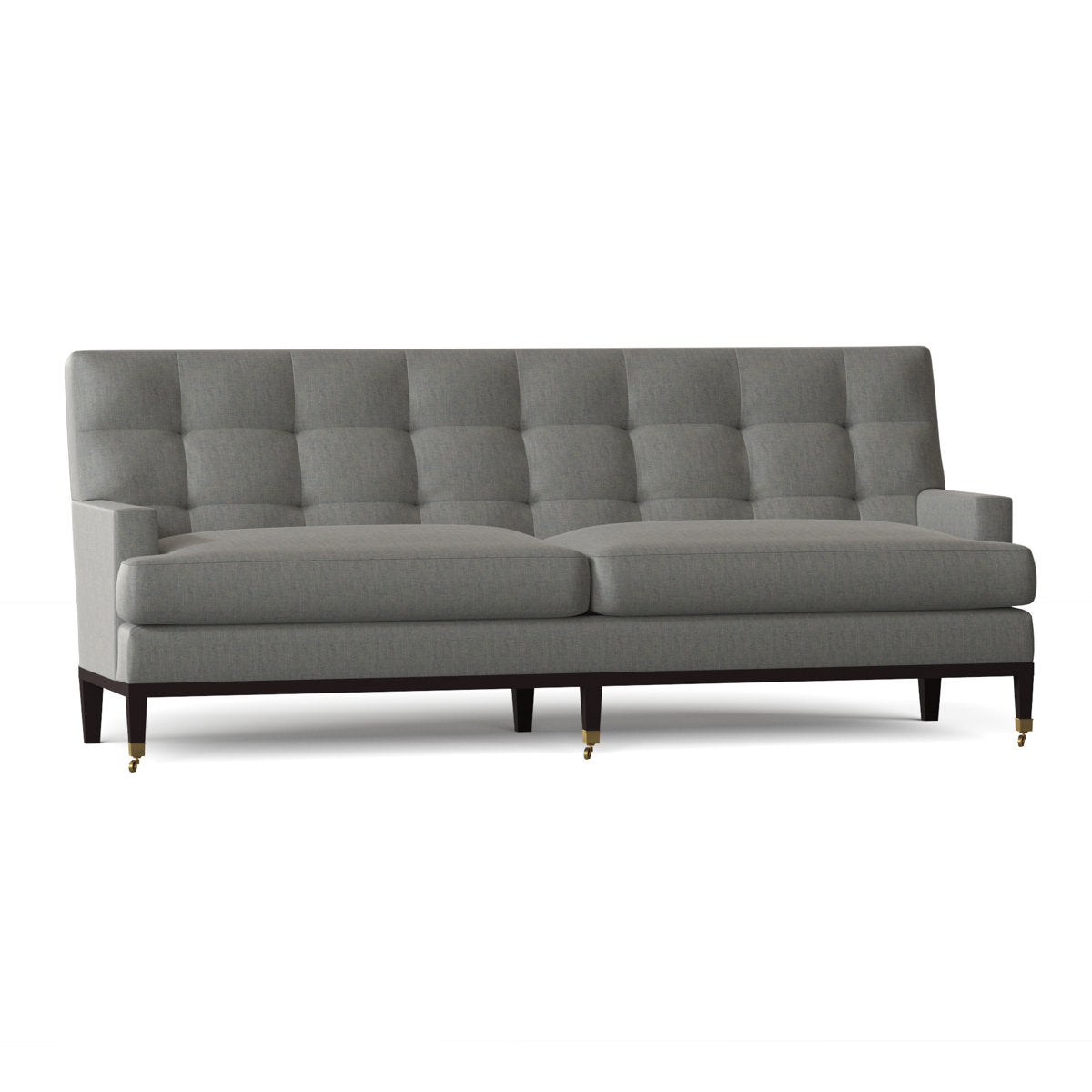 Duralee 72 Recessed Arm Sofa