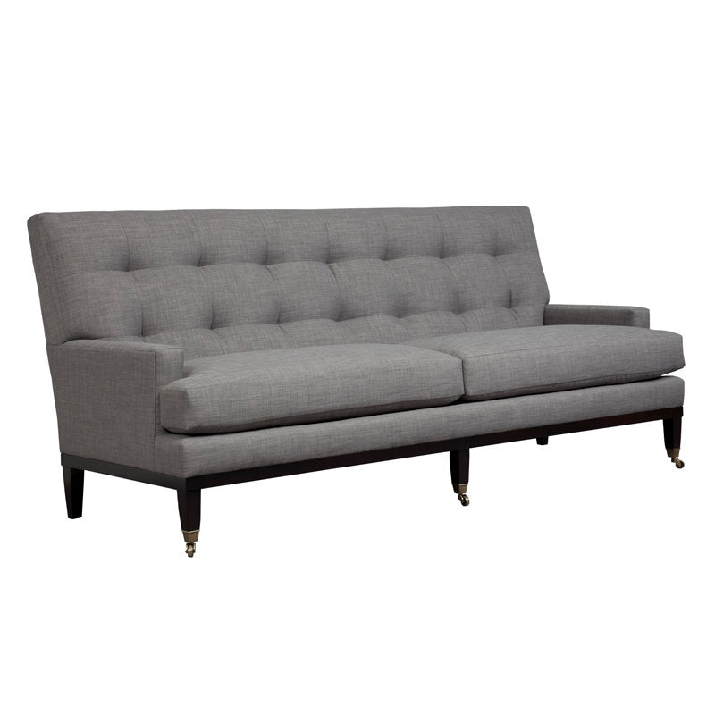 Duralee 72 Recessed Arm Sofa