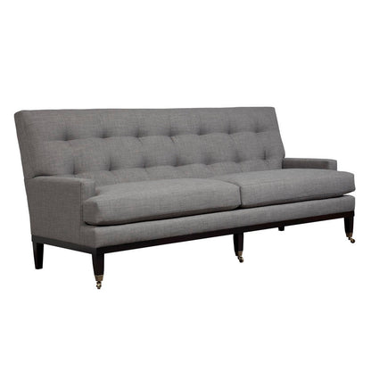 Duralee 72 Recessed Arm Sofa