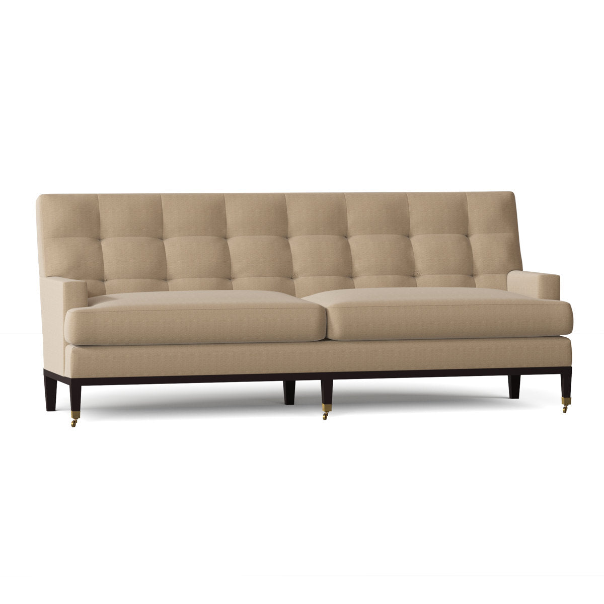 Duralee 72 Recessed Arm Sofa