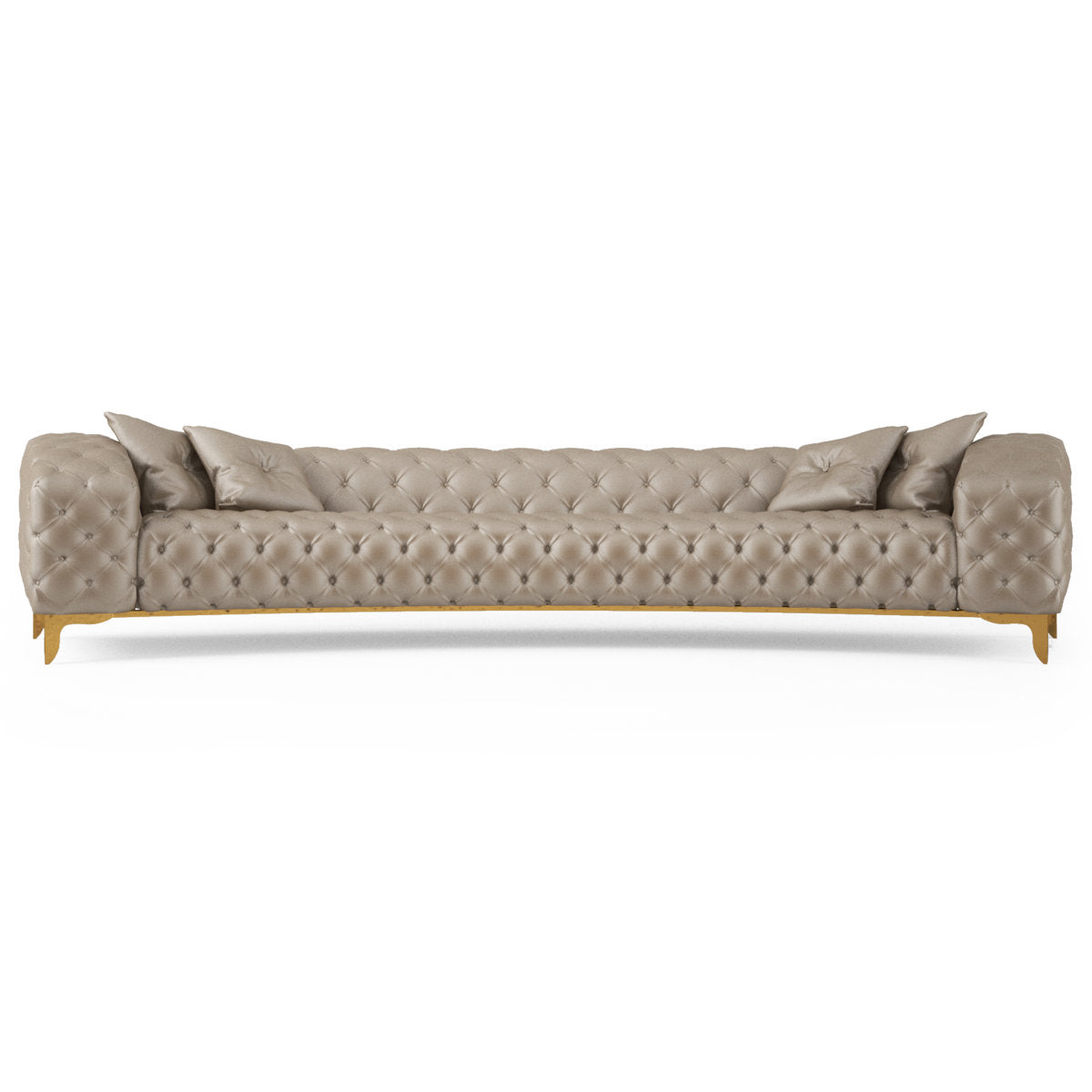 Arditi Collection 1563 Tuxedo Arm Curved Sofa