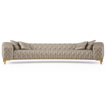 Arditi Collection 1563 Tuxedo Arm Curved Sofa