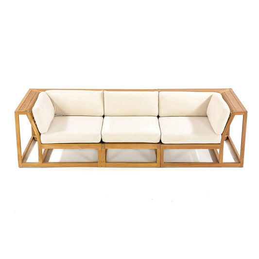 Westminster Teak 77 Sunbrella Sofa With Reversible Cushions