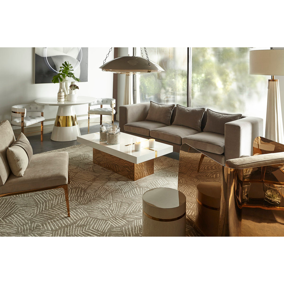 Sonder Living 905 Tuxedo Arm Sofa