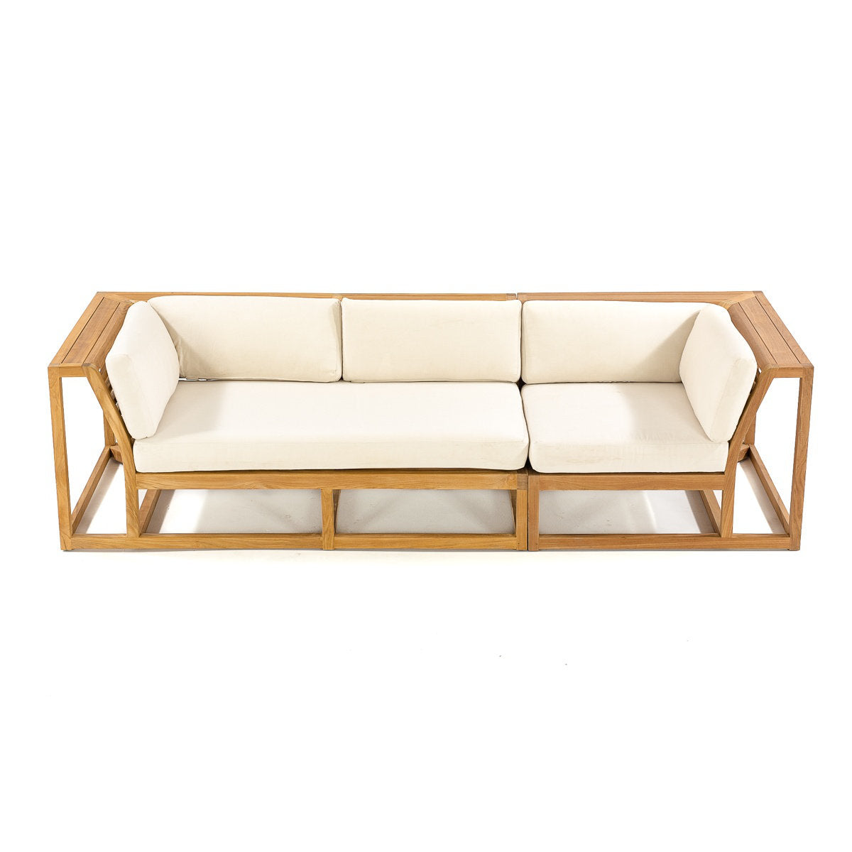 Westminster Teak 77 Sunbrella Sofa With Reversible Cushions