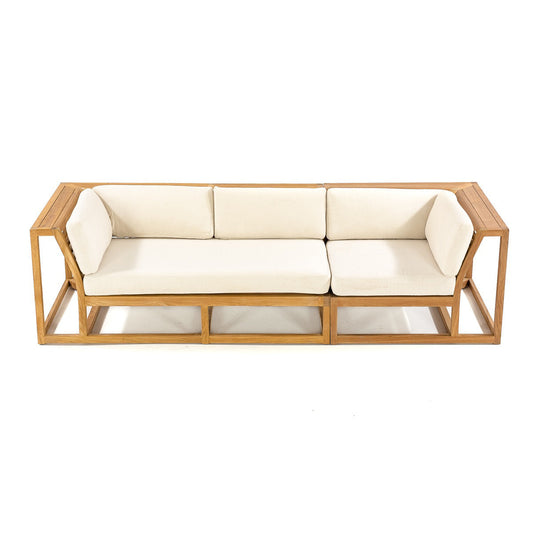 Westminster Teak 77 Sunbrella Sofa With Reversible Cushions