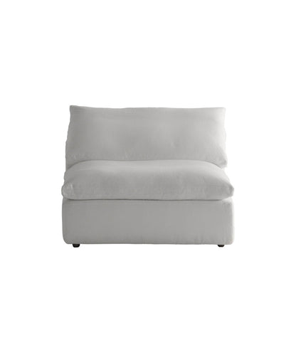 Sofa Linen Chair with Ottoman