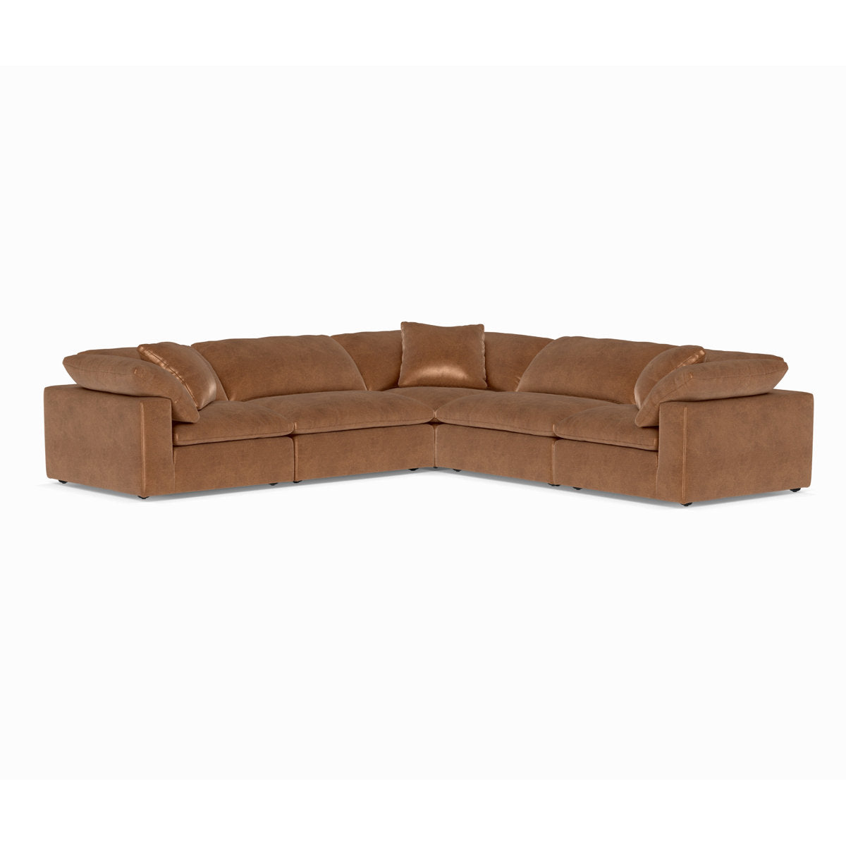 Andrew Martin Truman Leather Sectional Sofa L Corner