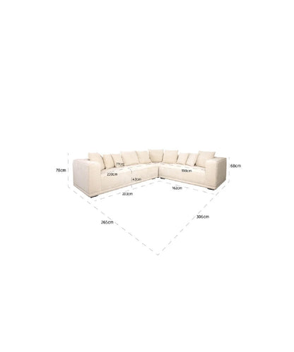 Oroa Lusso Corner Sofa