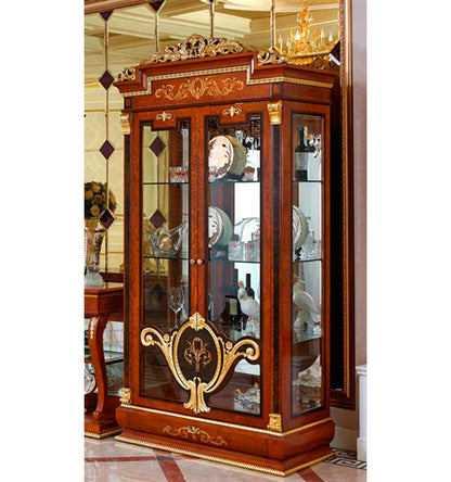 Soheila Lighted Curio Cabinet