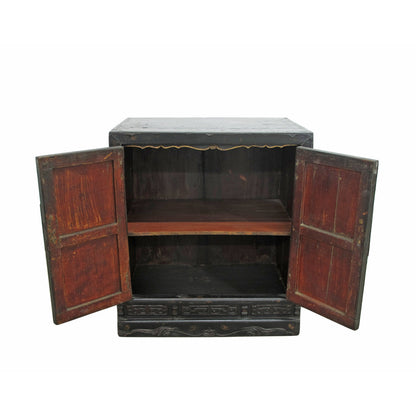 Solid Wood Accent Cabinet