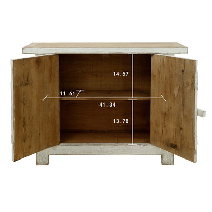 Solid Wood Accent Cabinet