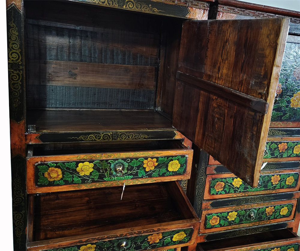 Solid Wood Accent Cabinet