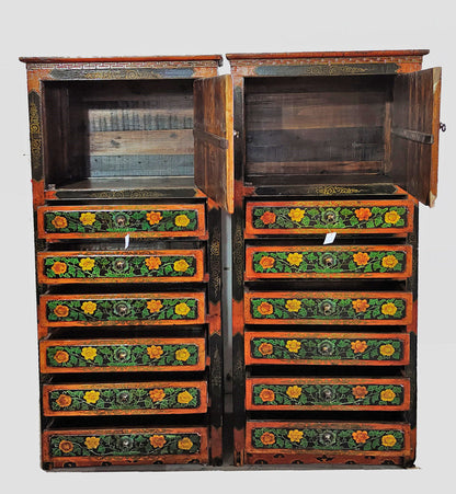 Solid Wood Accent Cabinet