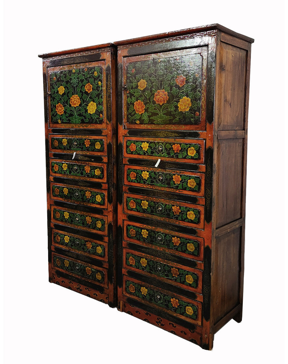 Solid Wood Accent Cabinet