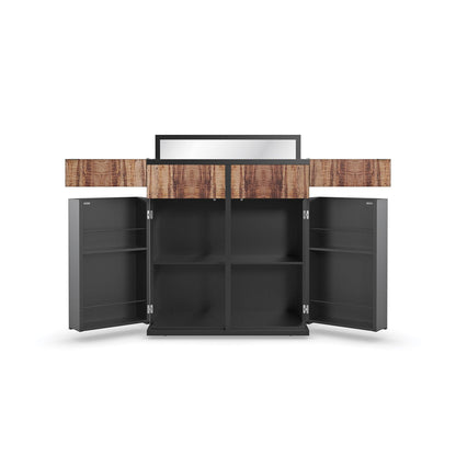 Solid Wood Accent Cabinet