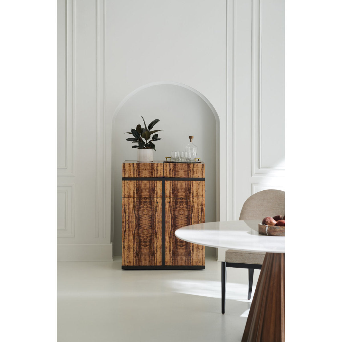 Solid Wood Accent Cabinet
