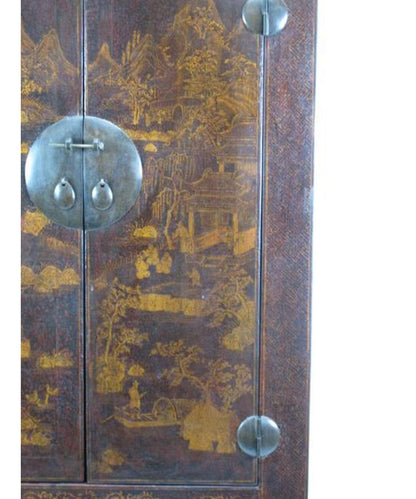 Solid Wood Accent Cabinet