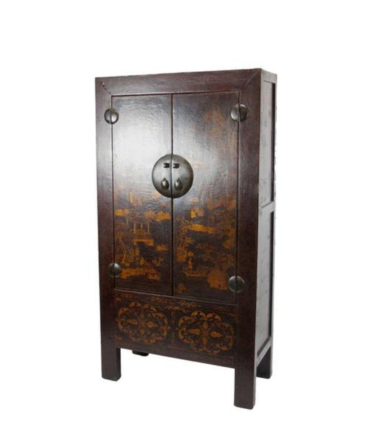 Solid Wood Accent Cabinet