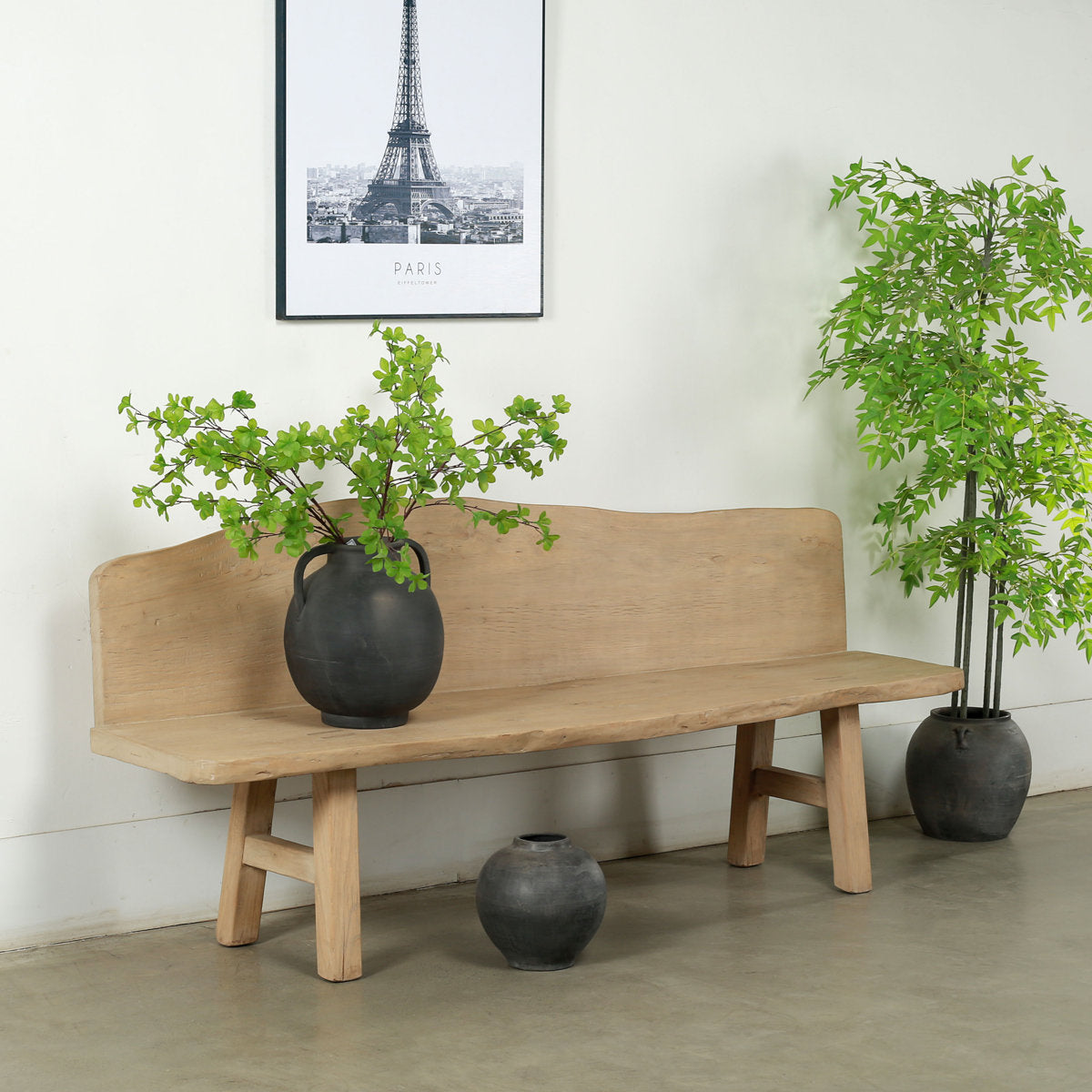 Lilys Living Solid Wood Bench