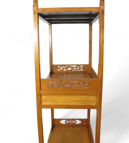 Solid Wood Bookcase (Set of 2)