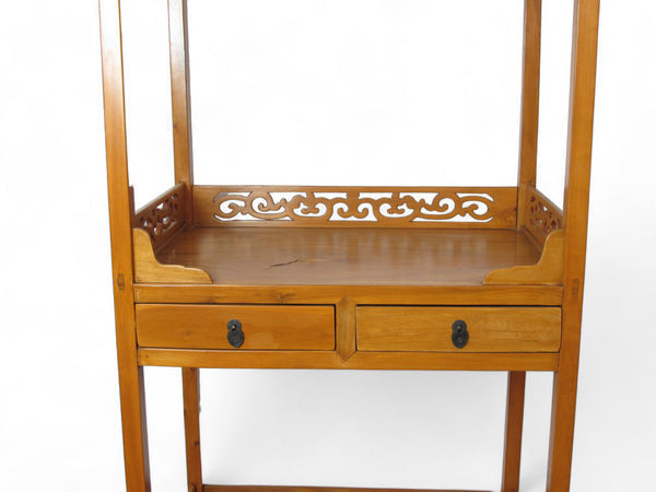 Solid Wood Bookcase (Set of 2)