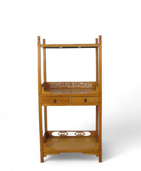 Solid Wood Bookcase (Set of 2)