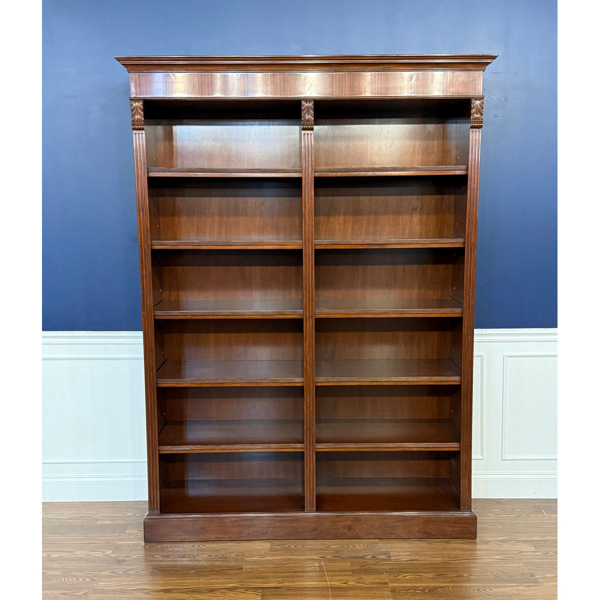 Leighton Hall Furniture Traditional Mahogany Bookcase