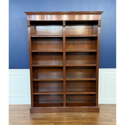 Leighton Hall Furniture Traditional Mahogany Bookcase