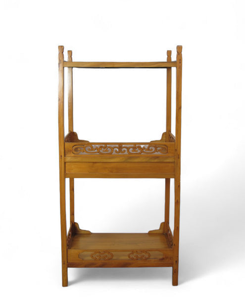 Solid Wood Bookcase (Set of 2)
