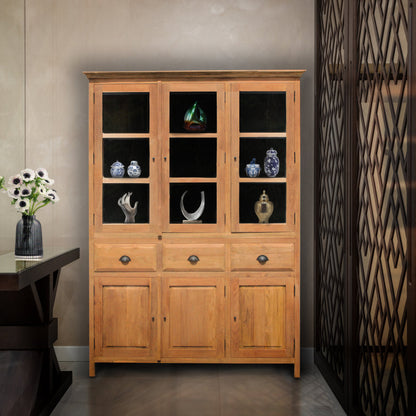Solid Wood China Cabinet