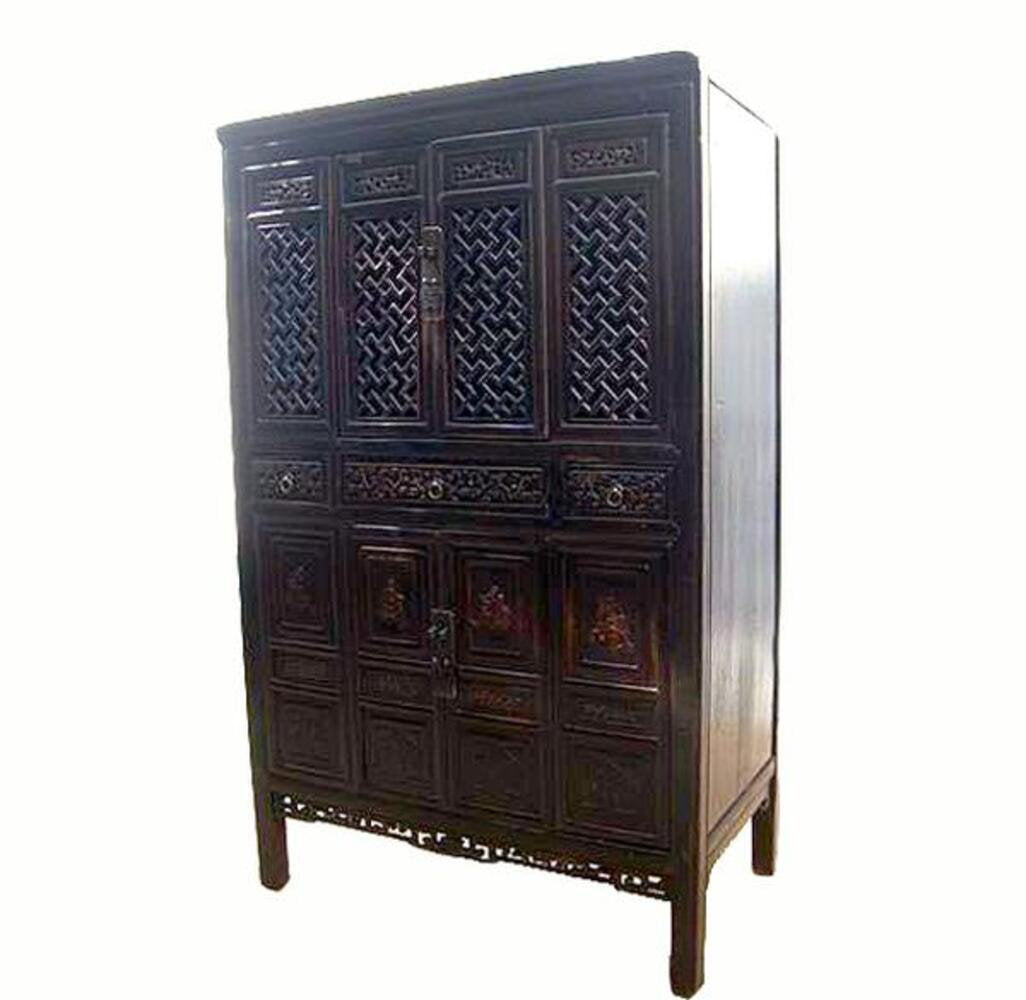 Solid Wood China Cabinet