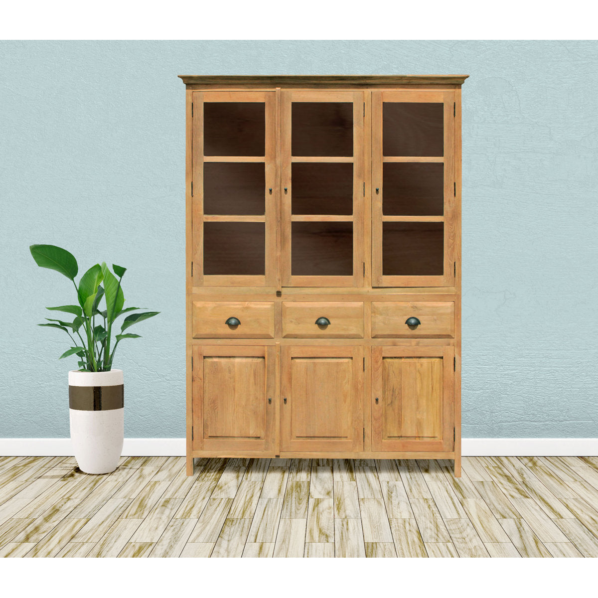 Solid Wood China Cabinet