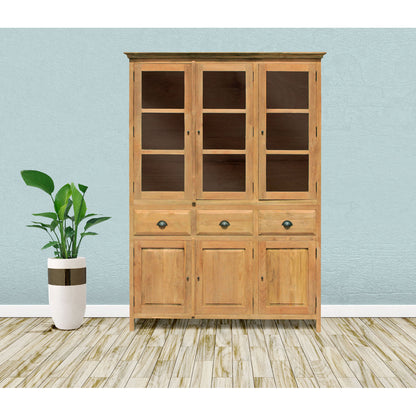 Solid Wood China Cabinet